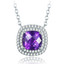 Purple Amethyst Pendant Necklace | 50% Off | Majesty Diamonds