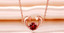 Garnet Heart Necklace | Sale Today | Majesty Diamonds