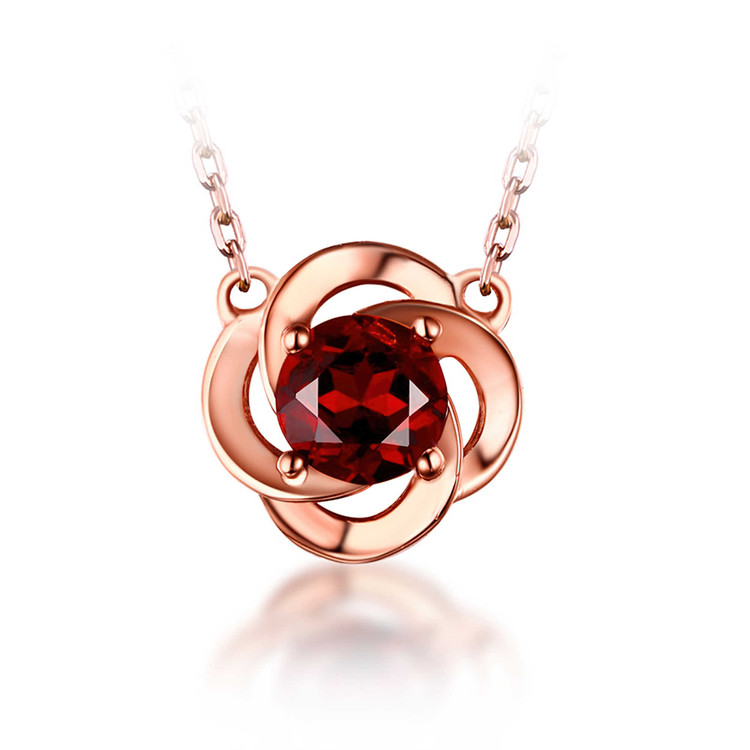 Red Garnet Necklace | 50% Off Today | Majesty Diamonds