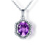 Oval Amethyst Necklace | 50% Off Today | Majesty Diamonds