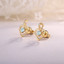 Blue Topaz Heart Earrings | Majesty Diamonds