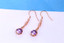 Amethyst Dangle Earrings | Majesty Diamonds