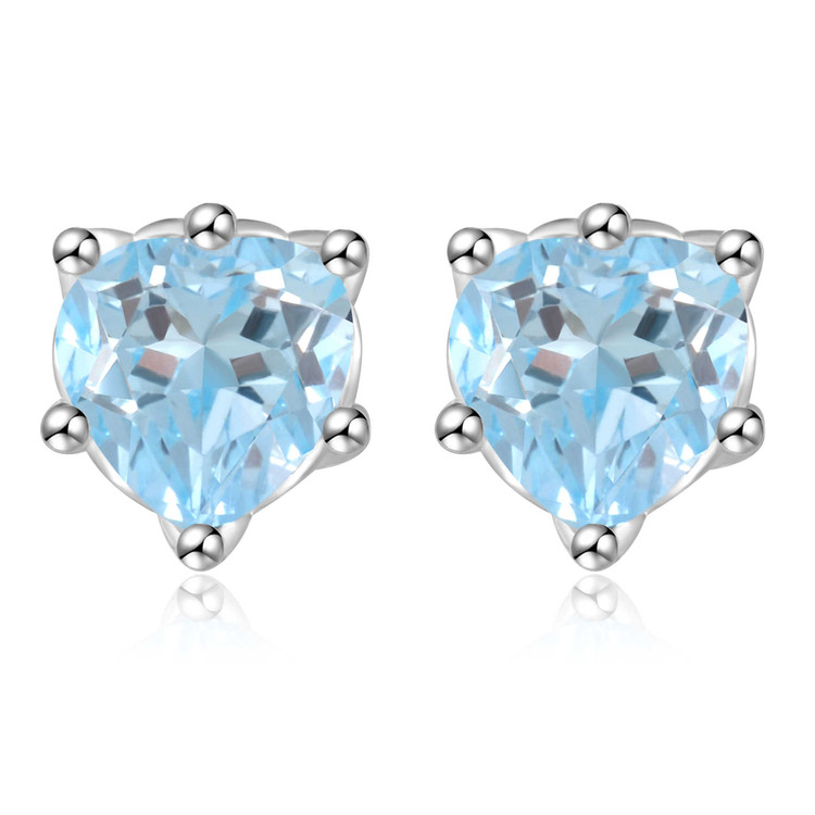 Blue Topaz Studs | Majesty Diamonds