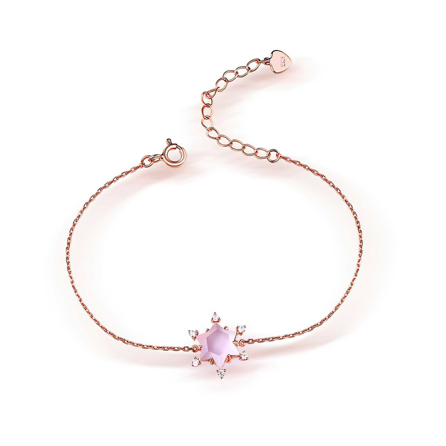 Pink gold sales bracelet sale