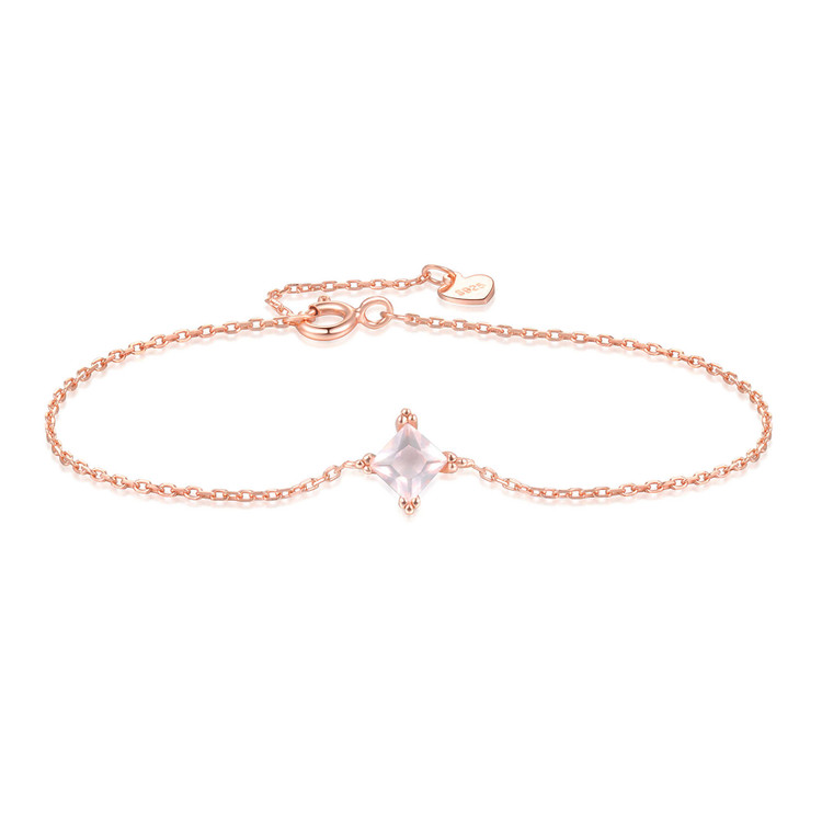 Pink Rose Quartz Bracelet | Sale Now | Majesty Diamonds