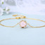 Rose Quartz Gold Bracelet | Sale | Majesty Diamonds