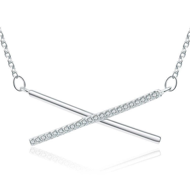 White Zircon Necklace | 50% Off Now | Majesty Diamonds