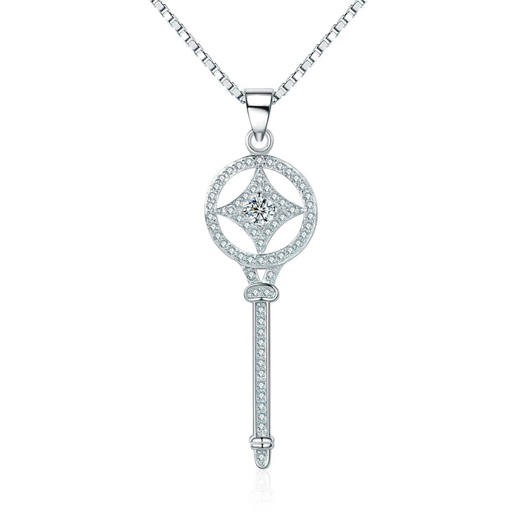 Sterling Silver Key Pendant | Sale Now | Majesty Diamonds