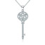 Silver Key Necklace Pendant | 50% Off | Majesty Diamonds