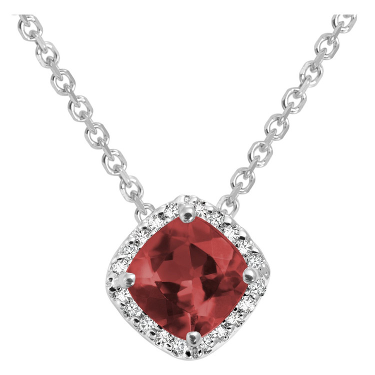 Garnet pendant | Majesty Diamonds