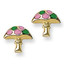 Mushroom Stud Earrings | Majesty Diamonds