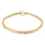 2/5 CTW Round Diamond Patterned Tennis Bracelet in 14K Yellow Gold (MD210030)
