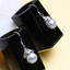 Round White Freshwater Pearl Floral Drop/Dangle Earrings in 0.925 White Sterling Silver (MDS210062)