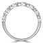 2/5 CTW Round Diamond Halo Cocktail Ring in 14K White Gold (MDR210002)
