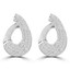 1/2 CTW Round Diamond Drop/Dangle Earrings in 14K White Gold (MDR210062)