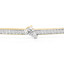 2/5 CTW Pear Diamond Bangle Bracelet in 14K Yellow Gold (MDR210118)