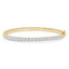 2 4/5 CTW Round Diamond Bangle Bracelet in 14K Yellow Gold (MDR210120)