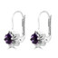 Amethyst Drop Earrings | Majesty Diamonds
