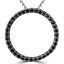 Black Diamond Circle Pendant | Sale | Majesty Diamonds