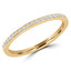 Thin Gold Diamond Ring | Majesty Diamonds