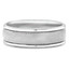 Classic Mens Wedding Band Ring in 14K White Gold (MD130092)