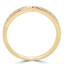 1/4 CTW Round Diamond Semi-Eternity Wedding Band Ring in 18K Yellow Gold (MD160302)