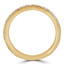 2/3 CTW Round Diamond Semi-Eternity Wedding Band Ring in 14K Yellow Gold (MD180192)
