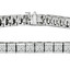 6 1/10 CTW Princess Diamond Tennis Bracelet in 14K White Gold (MD180230)