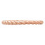 Braided Rope Classic Wedding Band Ring in 14K Rose Gold (MD180603)