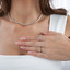 1/3 CTW Round Black Diamond Semi-Eternity Wedding Band Ring in 14K White Gold (MD200626)