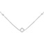 9/10 CTW Round Diamond Diamonds By the Yard Necklace in 14K White Gold (MDR210022)