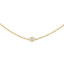 1 CTW Round Diamond Bezel Set Diamonds By the Yard Necklace in 14K Yellow Gold (MDR210024)