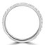 2/3 CTW Round Diamond 3/4 Way Semi-Eternity Anniversary Wedding Band Ring in 14K White Gold (MD210410)