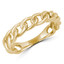 3/4 Chain Cocktail Ring in 14K Yellow Gold (MDR210151)