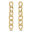 Chain Drop/Dangle Earrings in 14K Yellow Gold (MDR210163)