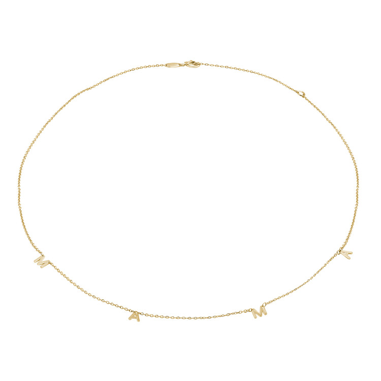 MAMA Necklace in 14K Yellow Gold (MDR210176)