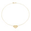 Heart Necklace in 14K Yellow Gold (18" Chain) (MDR210180)