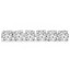 16 2/5 CTW Round White Cubic Zirconia Tennis Bracelet in 0.925 White Sterling Silver (MDS210317)