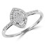 Vintage Diamond Cluster Ring | Majesty Diamonds
