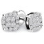 Diamond Cluster Earrings | Majesty Diamond