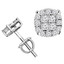 Diamond Cluster Earrings | Majesty Diamond