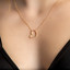 1/8 CTW Round Diamond Heart Necklace in 18K Yellow Gold (MDR220018)