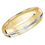 4 MM High Polish Comfort Fit Classic Mens Wedding Band Ring in 14K Two-tone Gold (MD220122)