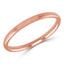 2 MM Comfort Fit Classic Mens Wedding Band in Rose Gold (MDVBC0002-2MM-R)
