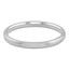 2 MM Comfort Fit Classic Mens Wedding Band in White Gold (MDVBC0002-2MM-W)