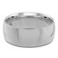 7 MM Comfort Fit Classic Mens Wedding Band in White Gold (MDVBC0002-7MM-W)