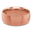 8 MM Comfort Fit Classic Mens Wedding Band in Rose Gold (MDVBC0002-8MM-R)