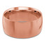 10 MM Comfort Fit Classic Mens Wedding Band in Rose Gold (MDVBC0002-10MM-R)