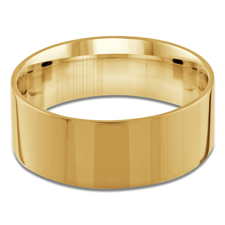 9 MM Classic Womens Wedding Band in Yellow Gold (MDVBC0003-9MM-Y)