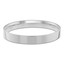 2 MM Classic Mens Wedding Band in White Gold (MDVBC0004-2MM-W)